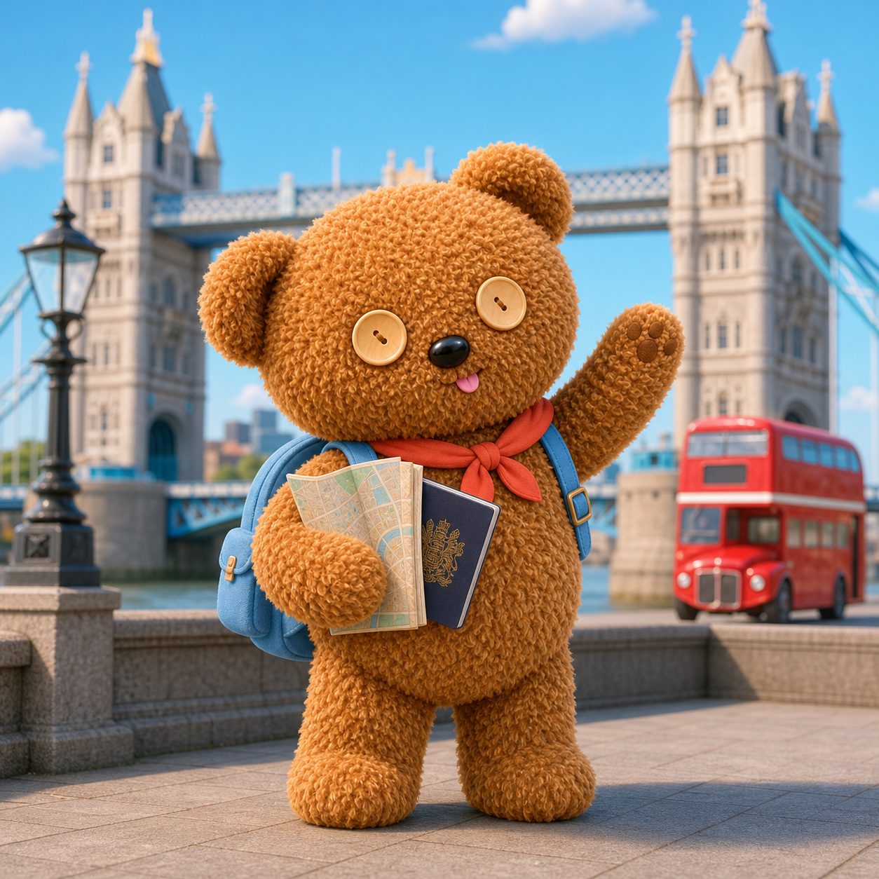 Milo unterwegs in London